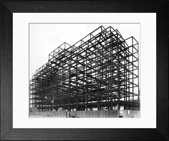Framed Print : The London Fire Brigade, Lambeth headquarters Framed Print : The London Fire Brigade, Lambeth headquarters