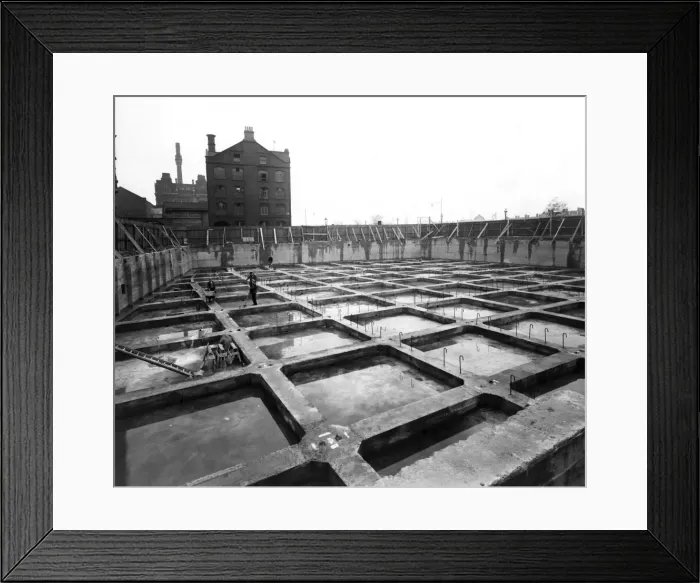 Framed Print : The London Fire Brigade, Lambeth headquarters Framed Print : The London Fire Brigade, Lambeth headquarters