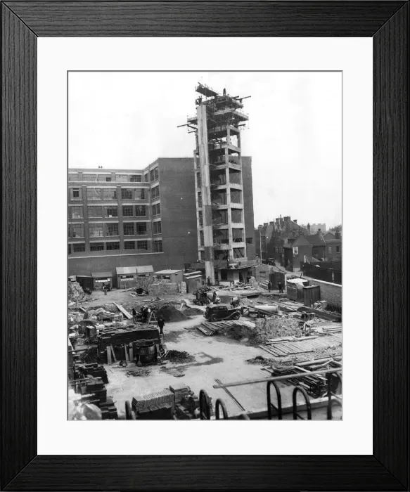 Framed Print : The London Fire Brigade, Lambeth headquarters Framed Print : The London Fire Brigade, Lambeth headquarters