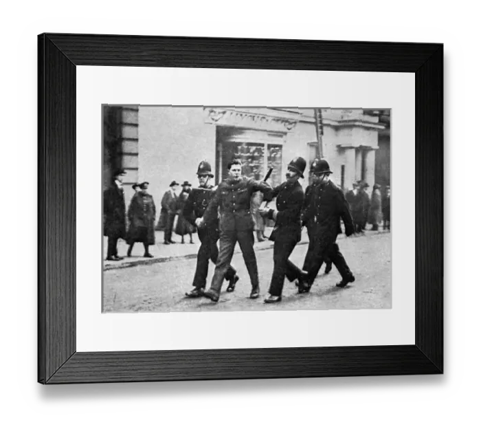 Framed Print : The Eagle hut disturbance, 1919 Framed Print : The Eagle hut disturbance, 1919