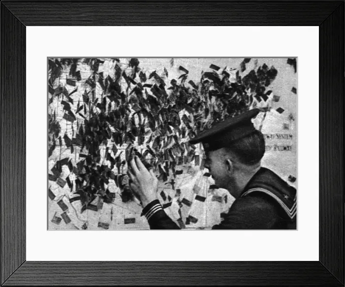 Framed Print : Flagging his home town at the Eagle Hut, WW1 Framed Print : Flagging his home town at the Eagle Hut, WW1