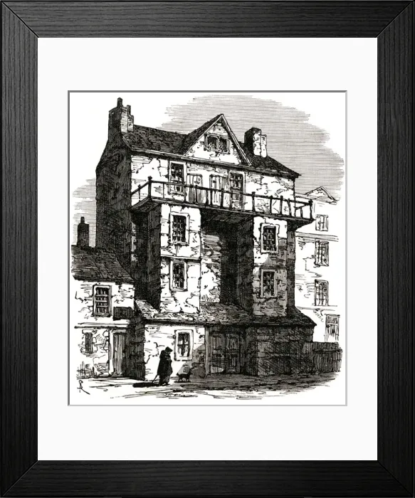 Framed Print : William Caxtons House Framed Print : William Caxtons House