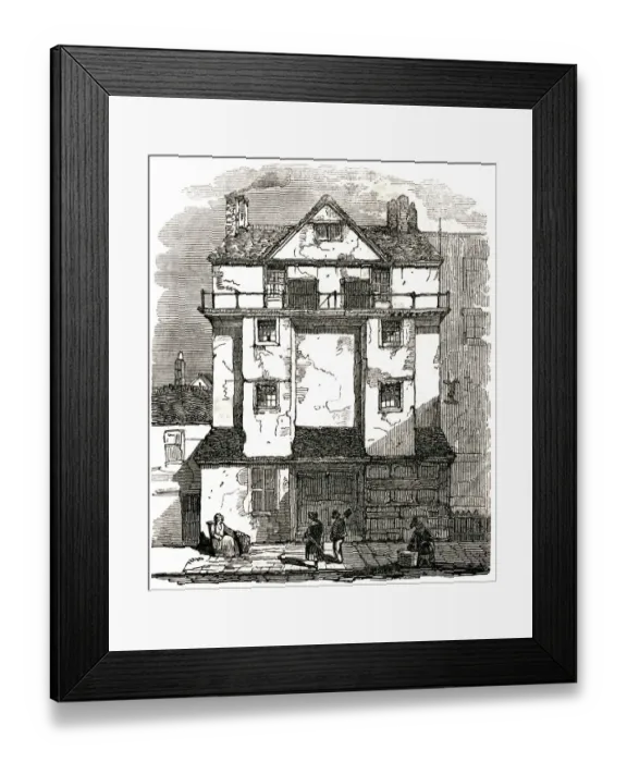 Framed Print : William Caxtons House - Almonry, Westminster, London Framed Print : William Caxtons House - Almonry, Westminster, London