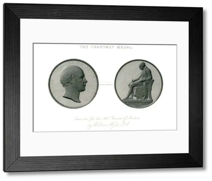 Framed Print : The Chantry Medal - Francis Leggatt Chantrey Framed Print : The Chantry Medal - Francis Leggatt Chantrey
