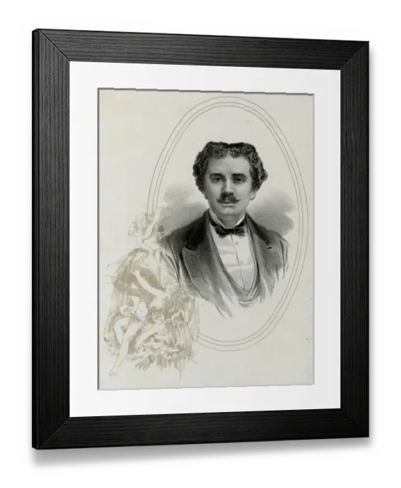 Framed Print : Hermann Vezin Framed Print : Hermann Vezin