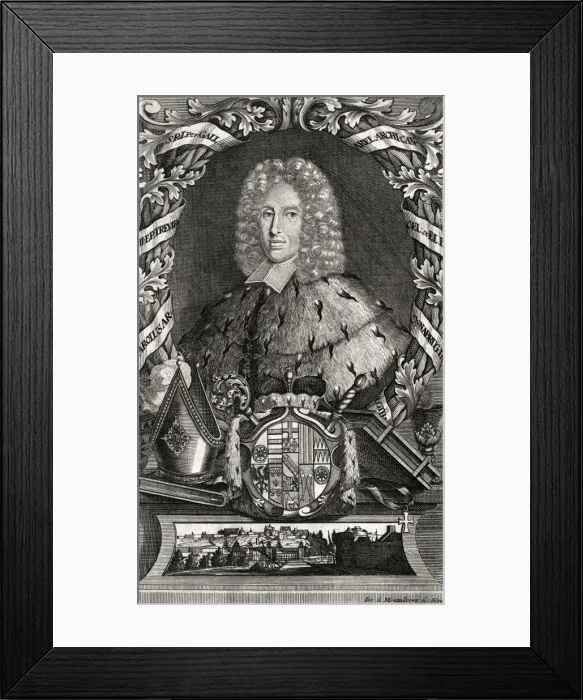 Framed Print : Charles Joseph of Lorraine Framed Print : Charles Joseph of Lorraine