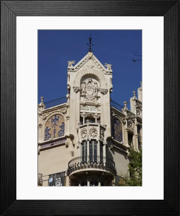 Framed Print : Palma, Mallorca, Spain - Fundacio la Caixa Framed Print : Palma, Mallorca, Spain - Fundacio la Caixa