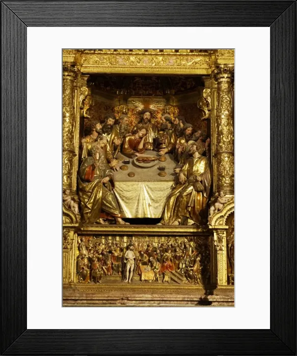Framed Print : Palma, Mallorca, Spain - The Lords Supper - Cathedral Sa Seu Framed Print : Palma, Mallorca, Spain - The Lords Supper - Cathedral Sa Seu