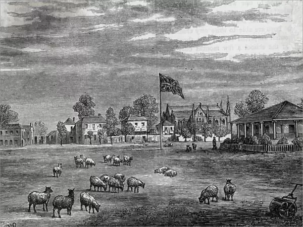 The Lords Ground in 1837