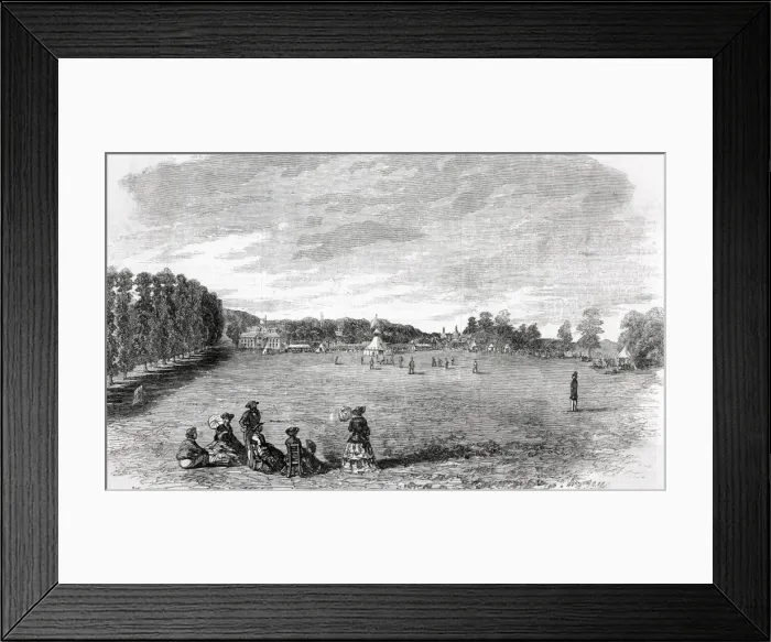 Framed Print : The Enville cricket-ground Framed Print : The Enville cricket-ground