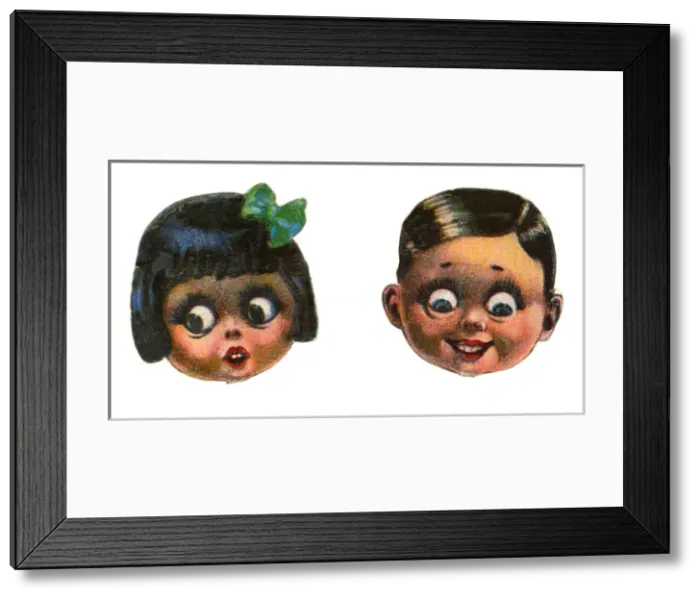 Framed Print : Cute childrens faces Framed Print : Cute childrens faces