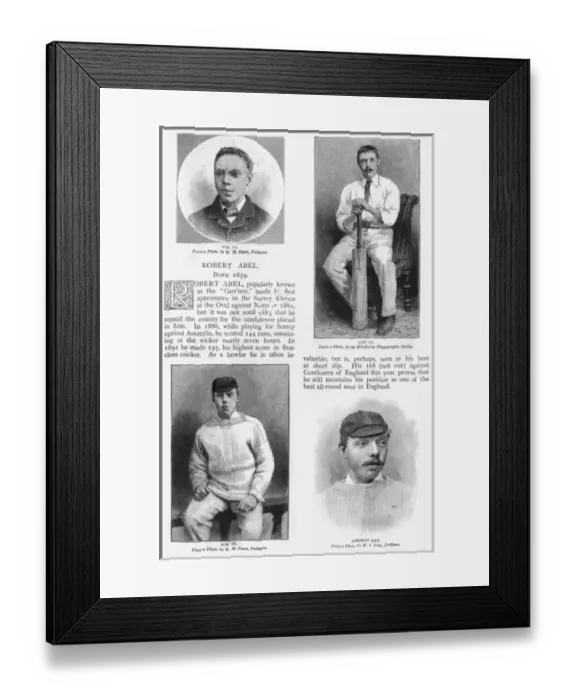 Framed Print : Cricket Robert Abel Framed Print : Cricket Robert Abel