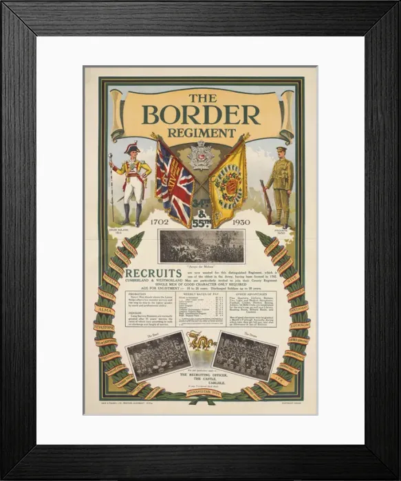 Framed Print : British Military Recruitment Poster - Inter-war period Framed Print : British Military Recruitment Poster - Inter-war period