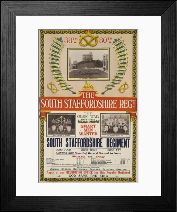 Framed Print : British Military Recruitment Poster - Inter-war period Framed Print : British Military Recruitment Poster - Inter-war period
