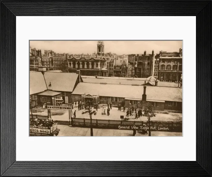 Framed Print : Eagle Hut YMCA in London, WW1 Framed Print : Eagle Hut YMCA in London, WW1