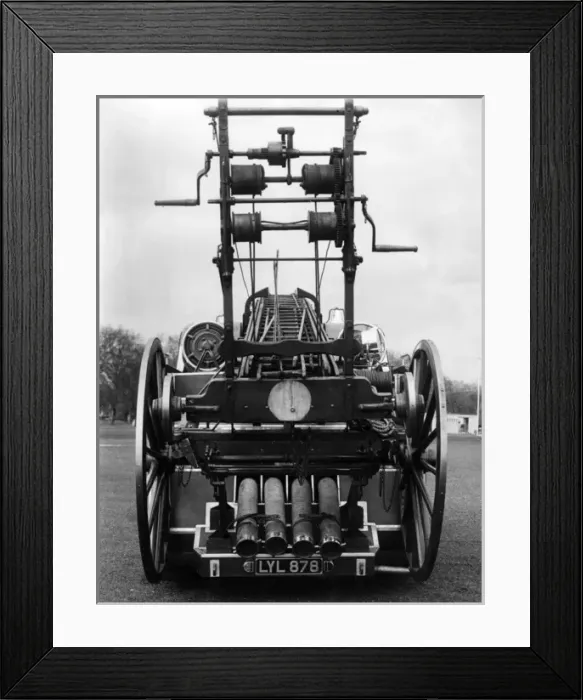 Framed Print : LFB dual purpose appliance (back view) Framed Print : LFB dual purpose appliance (back view)