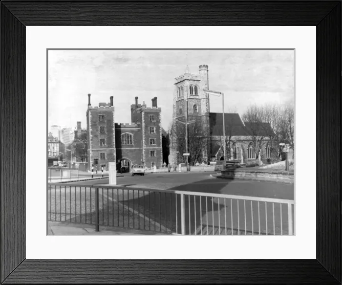 Framed Print : View of Lambeth Palace, London Framed Print : View of Lambeth Palace, London