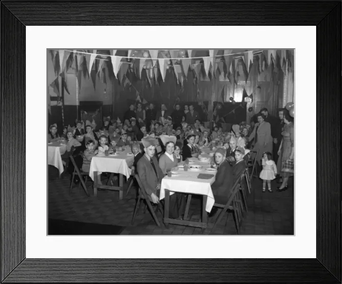 Framed Print : Children at a party, Soho Fire Station, London Framed Print : Children at a party, Soho Fire Station, London