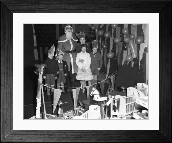 Framed Print : Children at a party, Soho Fire Station, London Framed Print : Children at a party, Soho Fire Station, London