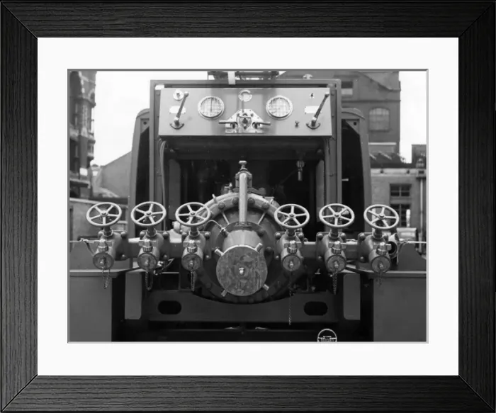 Framed Print : Leyland pumping unit on Bedford chassis Framed Print : Leyland pumping unit on Bedford chassis