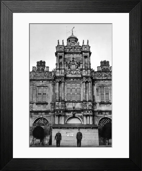 Framed Print : Hatfield House as a military hospital Framed Print : Hatfield House as a military hospital