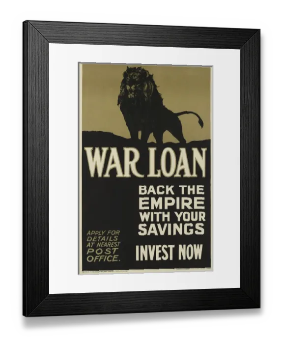 Framed Print : British Information Poster, WW1 Framed Print : British Information Poster, WW1