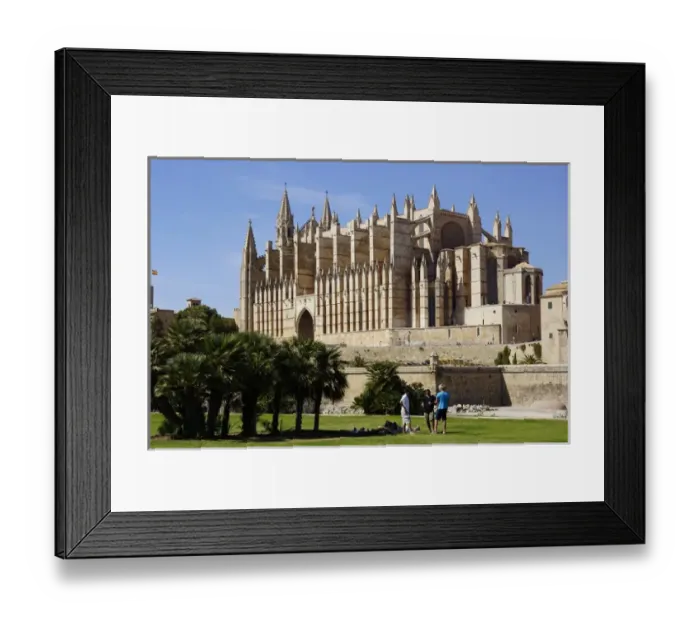 Framed Print : Palma, Mallorca - Cathedral Sa Seu Framed Print : Palma, Mallorca - Cathedral Sa Seu