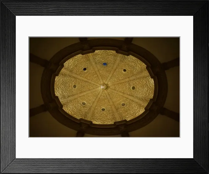 Framed Print : Palma, Mallorca, Spain - Cupola in the chapel of True Cross Framed Print : Palma, Mallorca, Spain - Cupola in the chapel of True Cross
