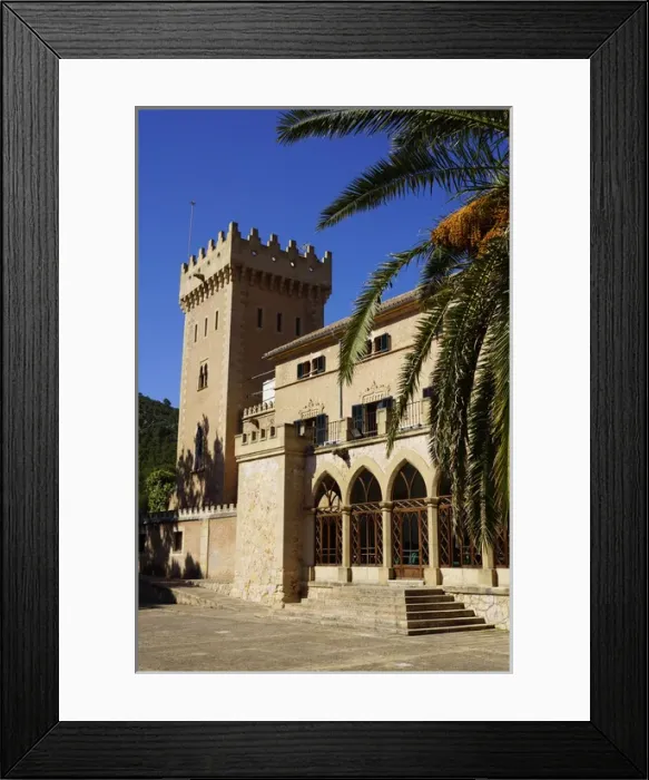 Framed Print : Andratx, Mallorca, Spain - Castle Son Mas Framed Print : Andratx, Mallorca, Spain - Castle Son Mas