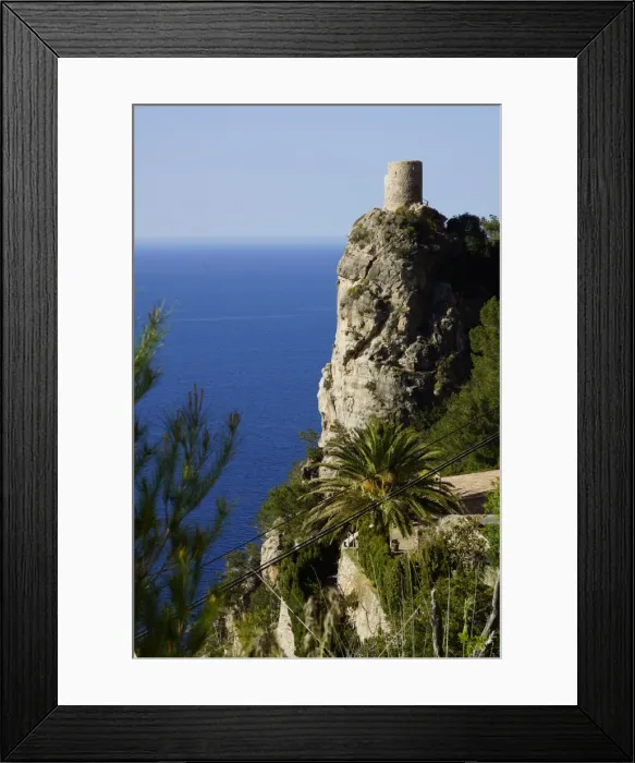 Framed Print : Estellences, Mallorca, Spain - Mirador Des Ses Animes Framed Print : Estellences, Mallorca, Spain - Mirador Des Ses Animes