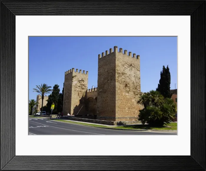 Framed Print : Alcudia, Mallorca, Spain - Old Town wall Framed Print : Alcudia, Mallorca, Spain - Old Town wall