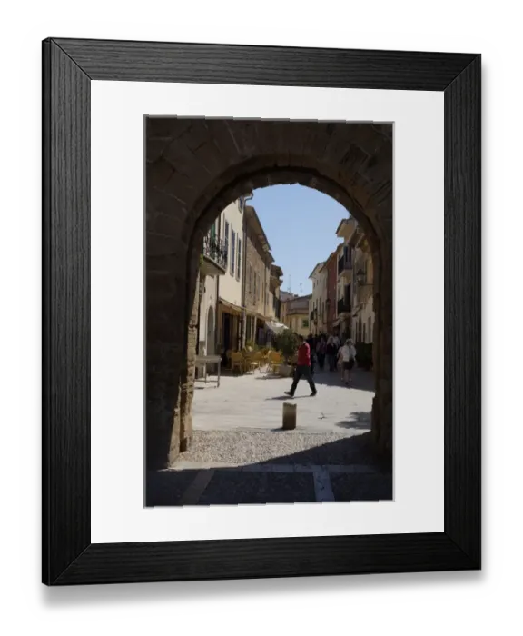 Framed Print : Alcudia, Mallorca, Spain, - Entrance to Town Framed Print : Alcudia, Mallorca, Spain, - Entrance to Town