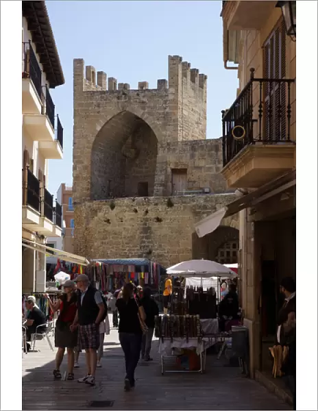 Alcudia, Mallorca, Spain, - Townwall