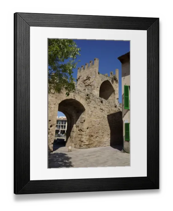 Framed Print : Alcudia, Mallorca, Spain, - Townwall Framed Print : Alcudia, Mallorca, Spain, - Townwall
