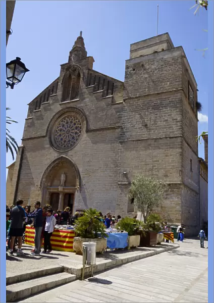 Alcudia, Mallorca, Spain, - Sant Jaume Church