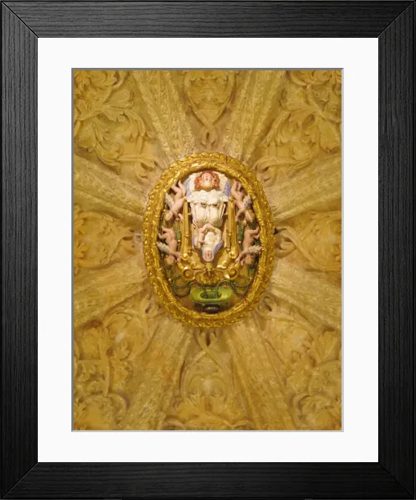 Framed Print : Palma, Mallorca, Spain, - Cupola - True Cross Framed Print : Palma, Mallorca, Spain, - Cupola - True Cross