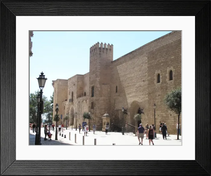 Framed Print : Palma, Mallorca, Spain, - Almudiana Royal Palace Framed Print : Palma, Mallorca, Spain, - Almudiana Royal Palace