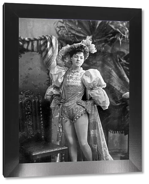 Vesta Tilley in pantomime at Drury Lane