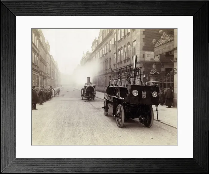 Framed Print : Henry Simonis & Co fire appliances, Nuremberg, Germany Framed Print : Henry Simonis & Co fire appliances, Nuremberg, Germany