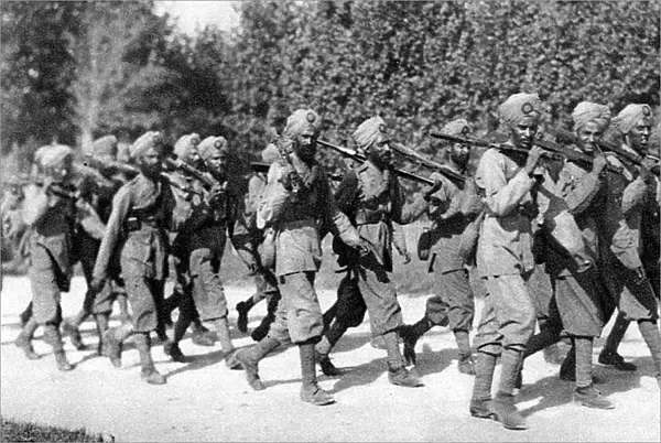 Sikhs of the Indian Army in France during World War I