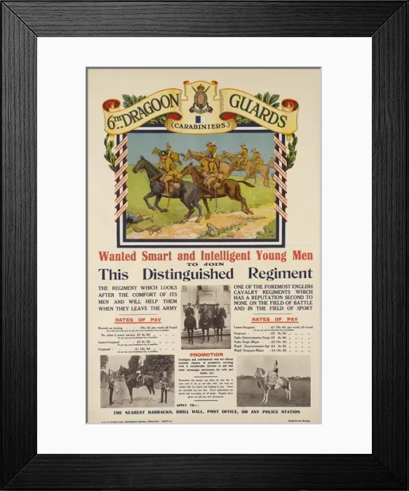 Framed Print : British Military Recruitment Poster - Inter-war period Framed Print : British Military Recruitment Poster - Inter-war period