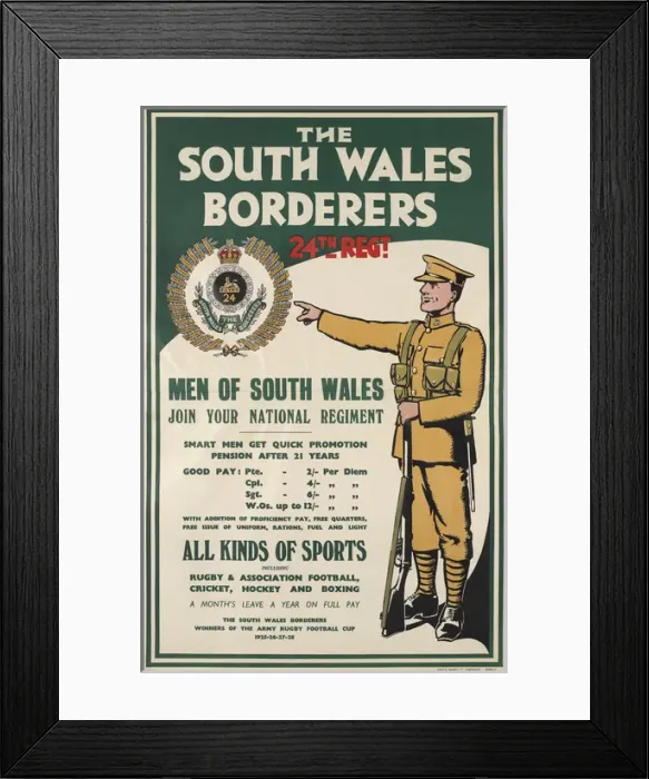 Framed Print : British Military Recruitment Poster - Inter-war period Framed Print : British Military Recruitment Poster - Inter-war period