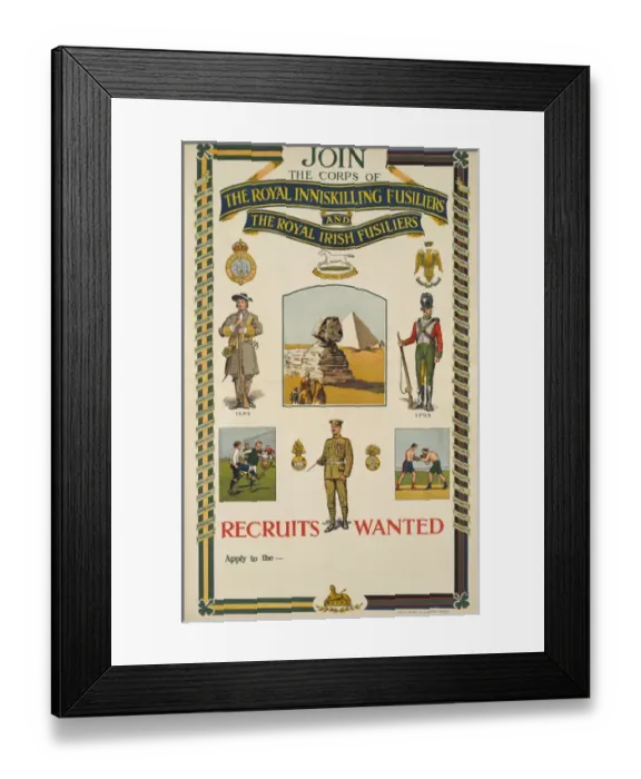 Framed Print : British Military Recruitment Poster - Inter-war period Framed Print : British Military Recruitment Poster - Inter-war period