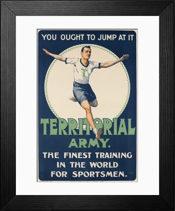 Framed Print : British Military Recruitment Poster - Inter-war period Framed Print : British Military Recruitment Poster - Inter-war period