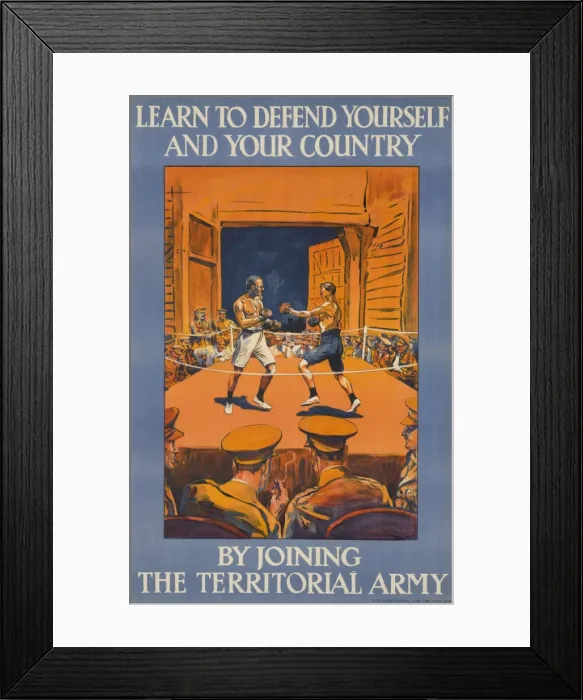Framed Print : British Military Recruitment Poster - Inter-war period Framed Print : British Military Recruitment Poster - Inter-war period