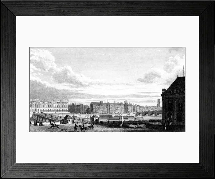 Framed Print : Paris, France - General View from the French Institute Framed Print : Paris, France - General View from the French Institute