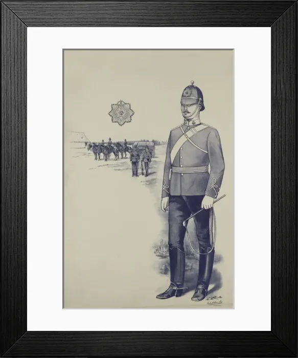 Framed Print : Recruitment Poster - British Military Framed Print : Recruitment Poster - British Military