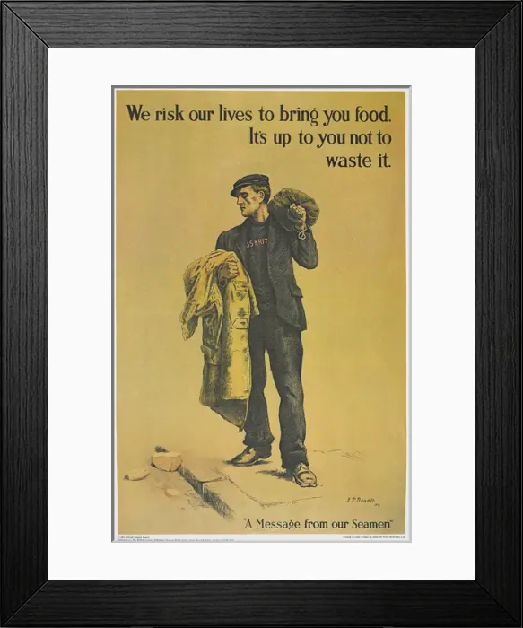 Framed Print : British Information Poster, WW1 Framed Print : British Information Poster, WW1