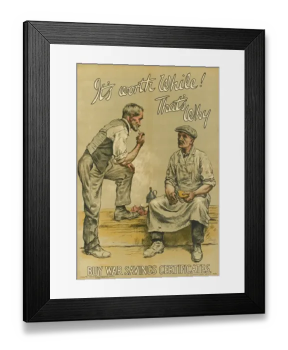 Framed Print : British Information Poster, WW1 Framed Print : British Information Poster, WW1