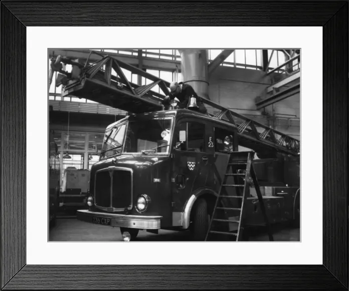 Framed Print : London Fire Brigade repair workshop, Lambeth HQ Framed Print : London Fire Brigade repair workshop, Lambeth HQ